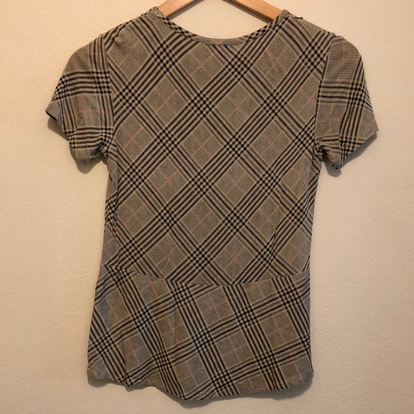 plaid top - Picture 2 of 3